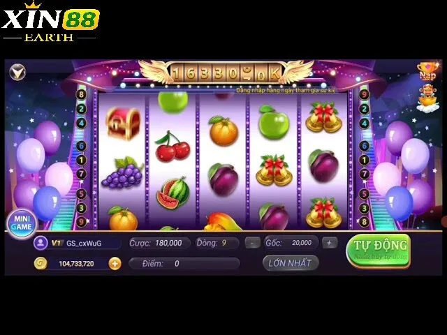 Quay Hũ Trái Cây - Trúng Thưởng Cực Đã Tại Xin88 2025 1 Tổng quan về game quay hũ Trái cây hot tại Xin88