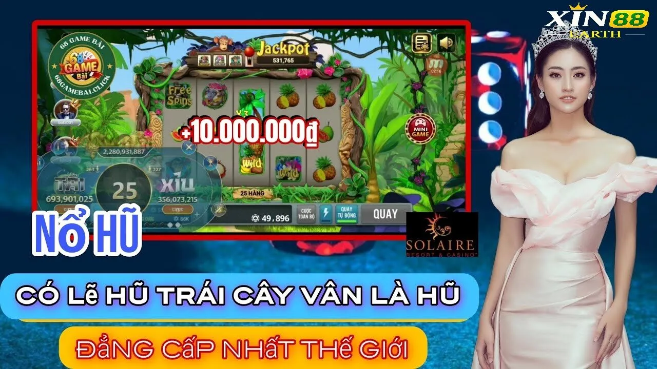 Quay Hũ Trái Cây - Trúng Thưởng Cực Đã Tại Xin88 2025 2 Quay hũ trái cây cho người mới