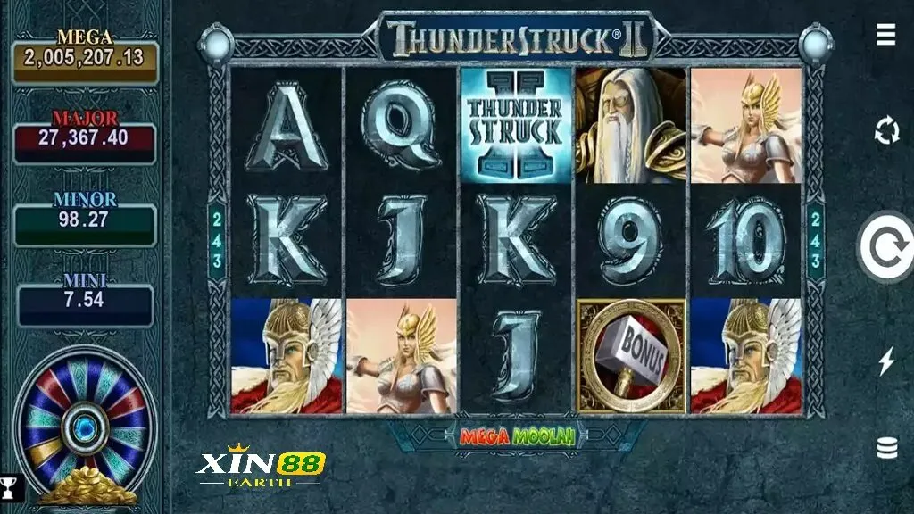 Quay hũ Thunderstruck Tại Xin88 Cực Hay 2025 3 Mẹo để thắng trong Slot game Thunderstruck II tại Xin88